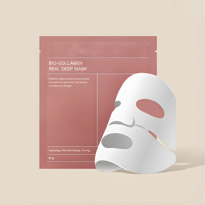 Masque au collagène (4 pièces) – Hydratation intense et réparation de la peau