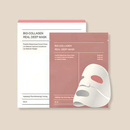 Masque au collagène (4 pièces) – Hydratation intense et réparation de la peau